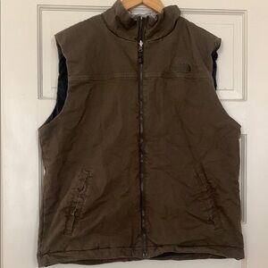 The North Face Brown Outdoor Quilted Vest